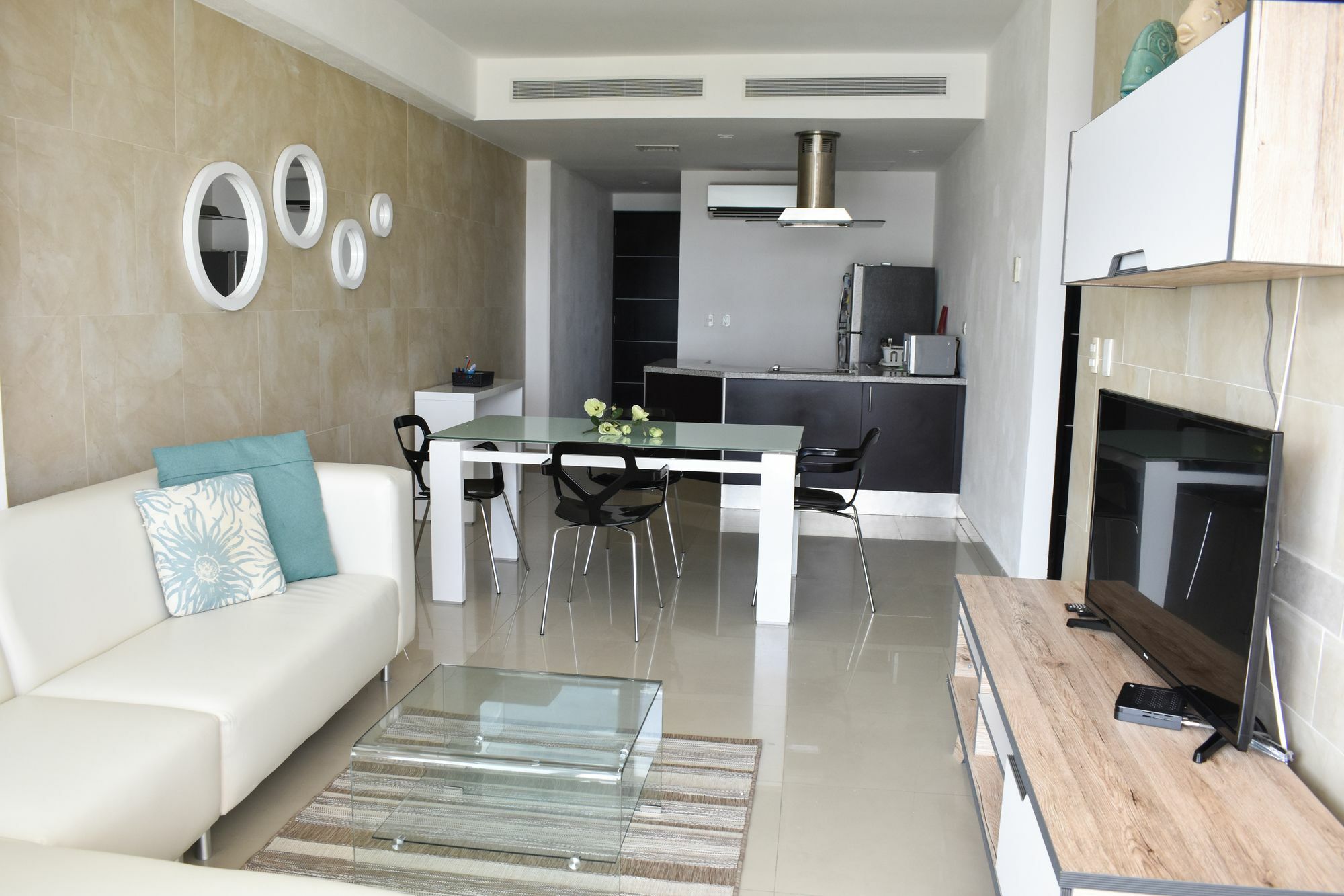 Barcelona Tower By Koox Luxury Collection Aparthotel Κανκούν Εξωτερικό φωτογραφία